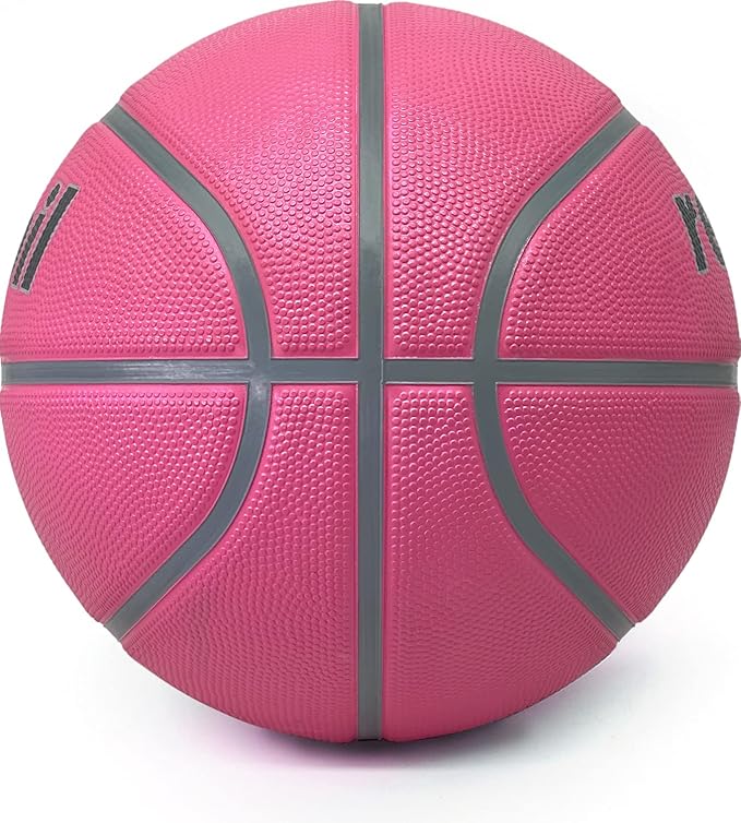 Premium Rubber/Leather Basketball - Kids & Youth, Size 3/4/5/6/7