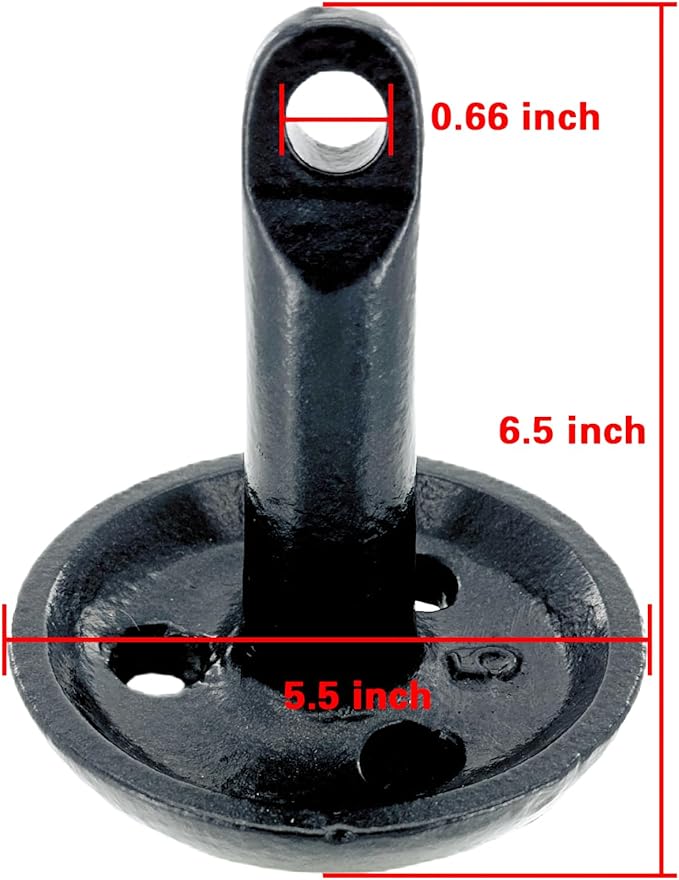 XIALUO Marine Mushroom Anchor Kit 5 lb Black PE Coated Kayak Anchor Accessories with 30 ft Rope for Fishing Kayaks, Canoe, Jet Ski, SUP Paddle Board and Small Boats