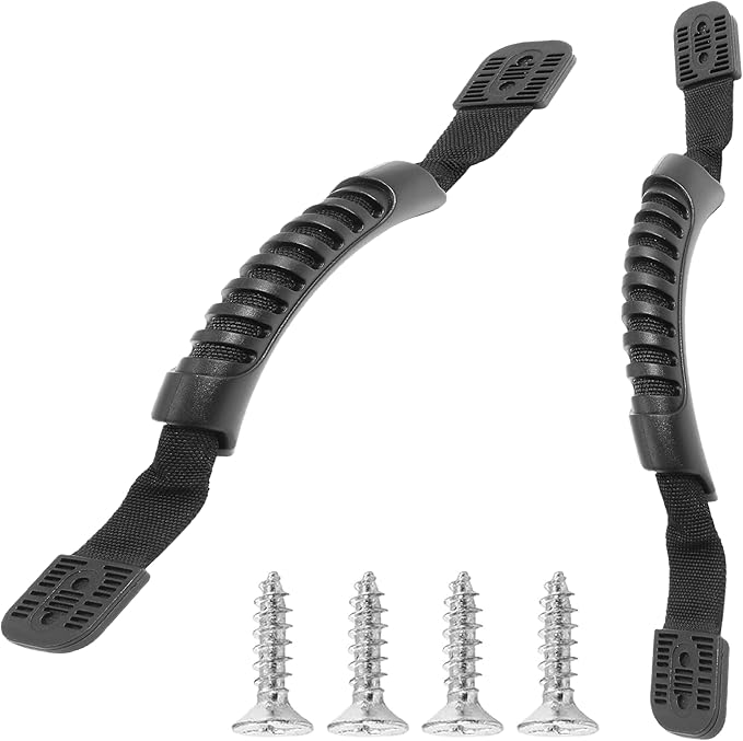 2Pcs Kayak Carry Handles with Screws Replacement for Kayak Paddle Tandem Canoe Boat Luggage Suitcase