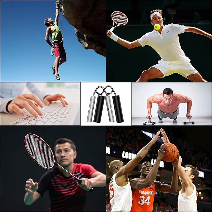 Grip Strength Trainer 4 Pack,50LB-200LB Hand Exerciser Gripper Forearm Finger Strengthener Non-Slip Suitable for Hand Rehabilitation Finger Strength Training, Muscle Building, Home Gym