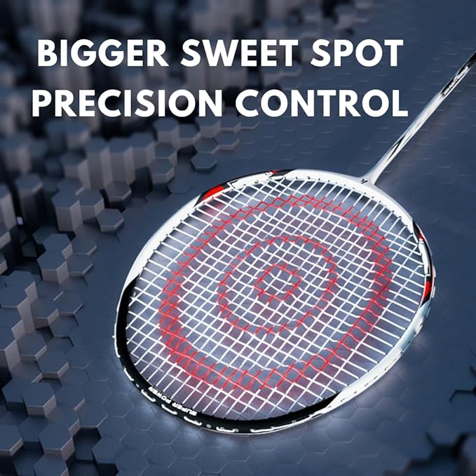 Kawasaki Badminton Set Professional Graphite Badminton Racket Lightweight & high Performance for Sports, Training and Entertainment Including 3 Badminton shuttlecocks & 2 overgrips & Carrying Bag