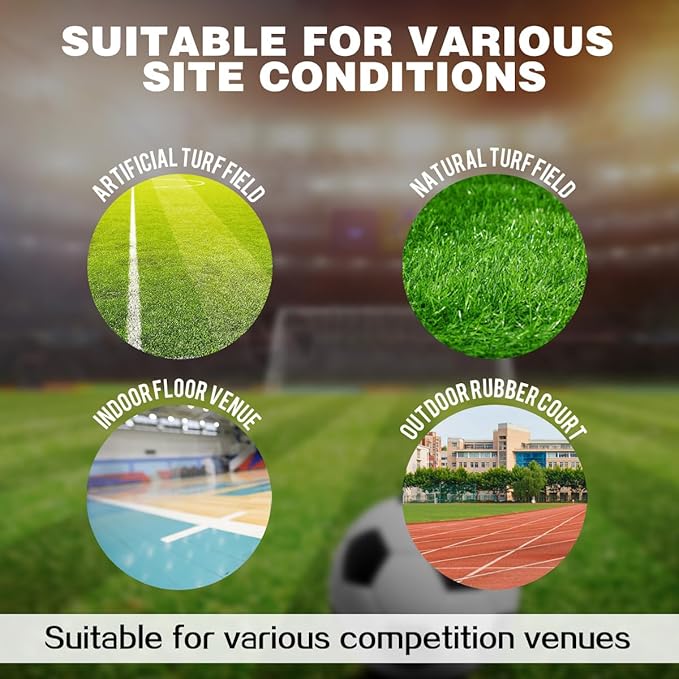 Soft PU Leather Soccer Ball, Indoor Outdoor Team Sports, Training Practicing Game Match Soccer Ball Gift for Adult Youth, 1pcs