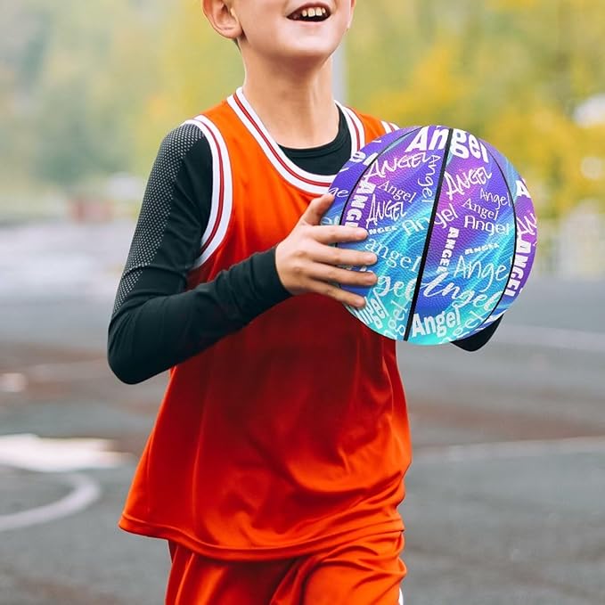 Personalized Basketball Leather Basketball Custom Basketball with Your Personalized Pictures Text Sports Equipment