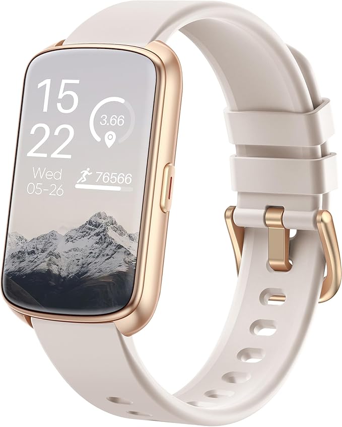 Fitness Tracker, Smart Watch for Women Men with 24/7 Heart Rate/Blood Pressure/Blood Oxygen Monitor,Sleep Tracker,Step & Calorie Counter, IP68 Waterproof Fitness Watches Compatible with Android&iPhone