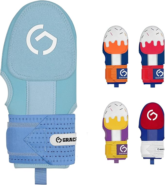 Gracfulcub Baseball Sliding Mitt, Baseball Glove Softball Guard, Ergonomic Design Protecting Fingers for Basic Base Running