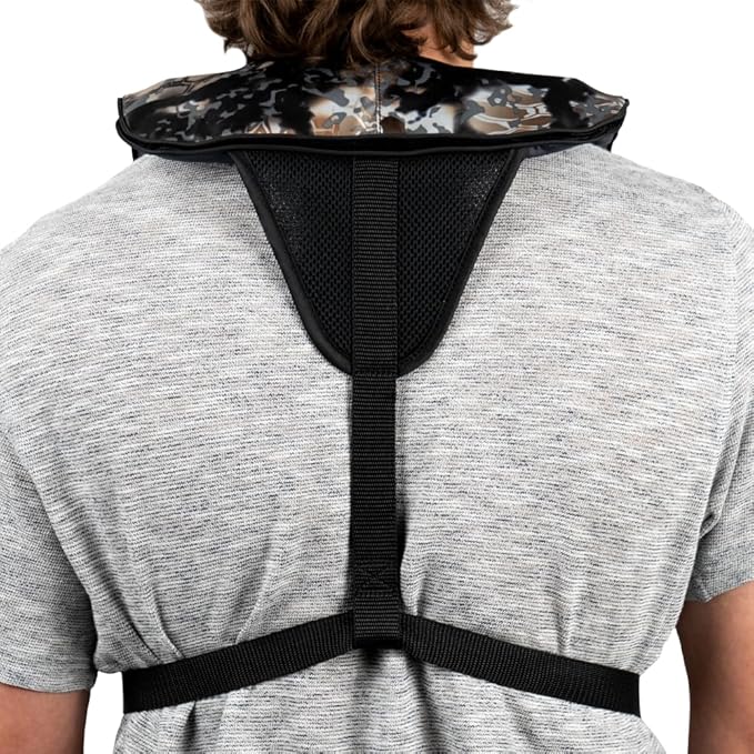 BLUESTORM Cirrus26 Inflatable PFD Life Jackets for Adults | US Coast Guard Approved Automatic Life Vest w/Manual Override Convertibility