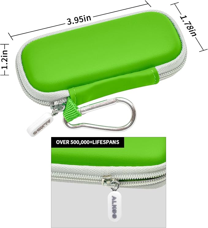 Heart Monitor Case Compatible with AliveCor Kardia Mobile ECG/for KardiaMobile 6L for Apple and Android Device - CASE ONLY (Green)