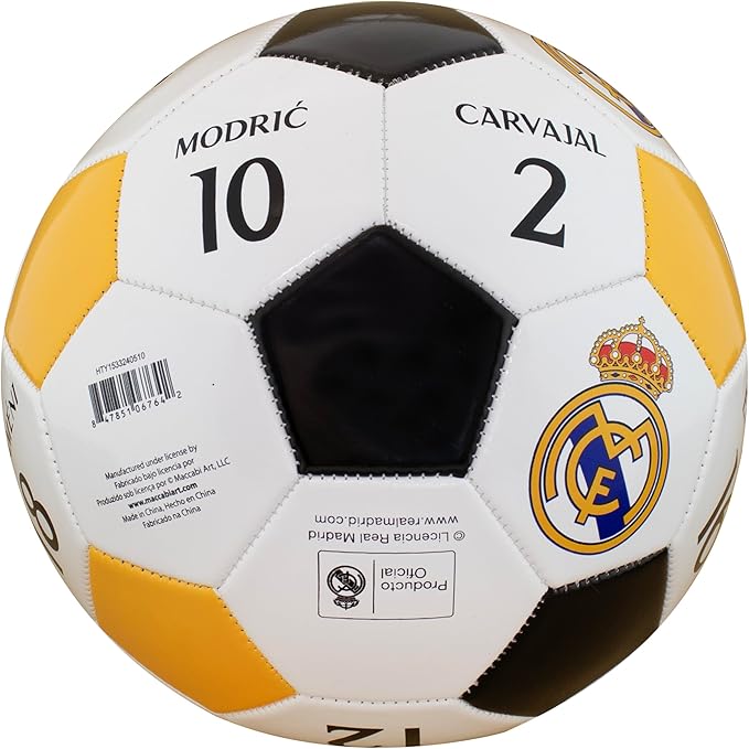 Maccabi Art Official Real Madrid Soccer Ball