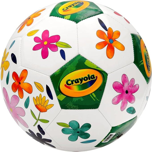 Crayola Score N’ Explore Officially Licensed 5” Color Ball, Interactive Coloring Soccer Ball for Kids, Fun Learning Toy Activity Ball