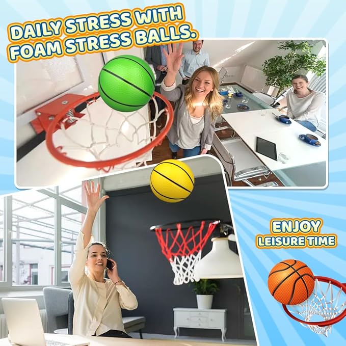 Dilabnba 6PCS Mini Beach Ball, Toddler Basketball Toy, 6" Small Ball with Pump for Mini Hoop Enthusiasts, Easy to Grip, PVC Bouncy Ball for Perschool Garden Pool, Gift for Boy Girl (Green)