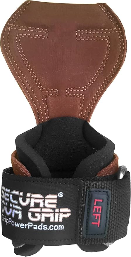 Cobra Grips PRO Weight Lifting Gloves Heavy Duty Straps Alternative Power Lifting Hooks for Deadlifts Adjustable Neoprene Padded Wrist Support Bodybuilding