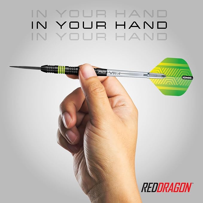 Red Dragon Freestyle 90% Tungsten Steel Darts with Flights and Stems