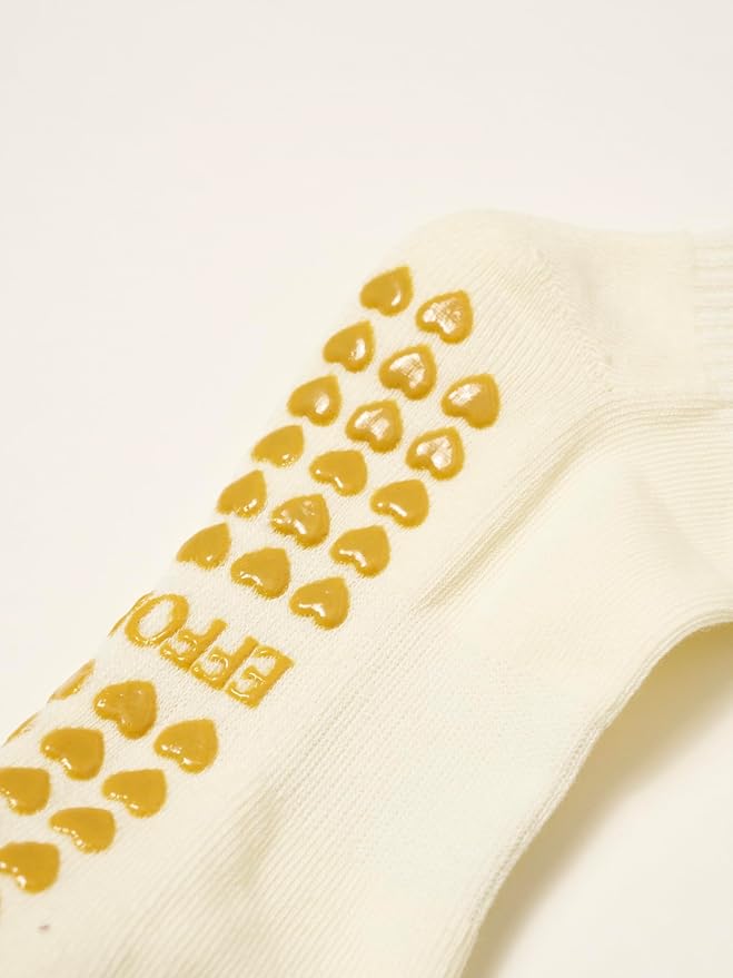 Crew Half Calf Grip Socks, Cutest Fruits Pilates Socks, Ruffle socks, Non-Slip, Barre Yoga Fitness