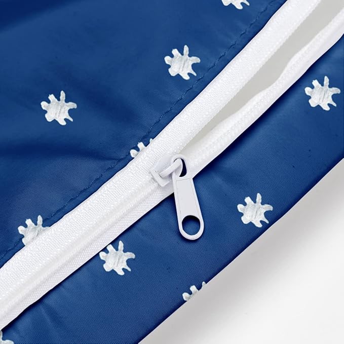 Wet Bag, Wet Dry Bag, Wet Bag for Swimsuit, Travel, Beach, Pool, Diapers, Dirty Yoga Gym Clothes, Makeup Bag, Waterproof Reusable Beach Bag Ocean Decor Starfish Sea Horse Anchor
