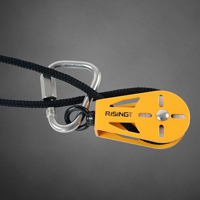 Suspension Training System with Dual Rubber Grips & Door Anchor – Adjustable Straps for Full Body Home Workout – Indoor Fitness Resistance Trainer Kit