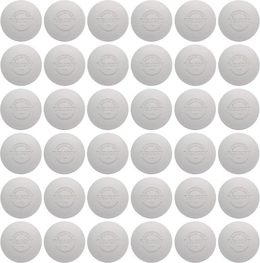 Velocity Lacrosse Balls - 1, 2, 3, 6, 12, 18, 24, 36, 60 and 120 Packs - for Practice, Official NFHS and College Approved Size
