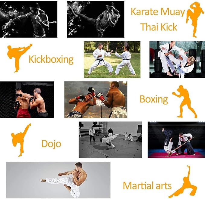 Valleycomfy Boxing Curved Focus Punching Mitts- Leatherette Training Hand Pads