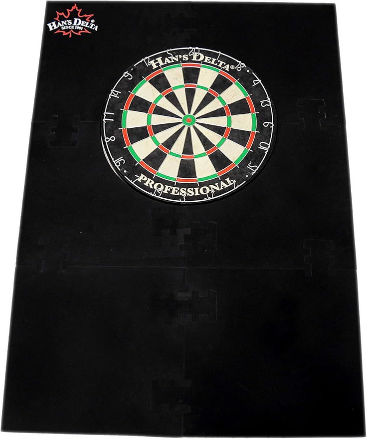HAN'S DELTA Professional Dartboard Backboard Surround Wall Protector