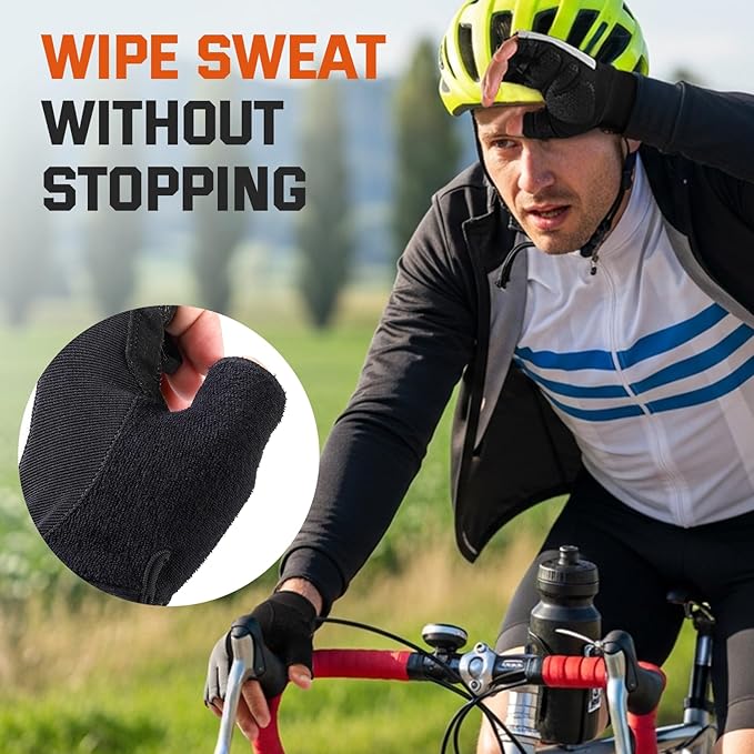 Lusper Workout Gloves for Men and Women, Full Palm Protection Weight Lifting Gym Gloves for Training, Cycling, Fitness, Exercise Hanging, and Pull Ups