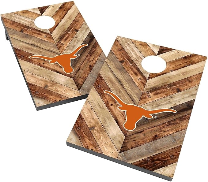 College Team Cornhole Boards, 2x4 Bag Toss Game Set, Officially Licensed Cornhole Game, Perfect for Tailgates
