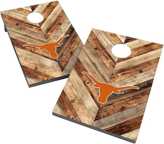 College Team Cornhole Boards, 2x4 Bag Toss Game Set, Officially Licensed Cornhole Game, Perfect for Tailgates