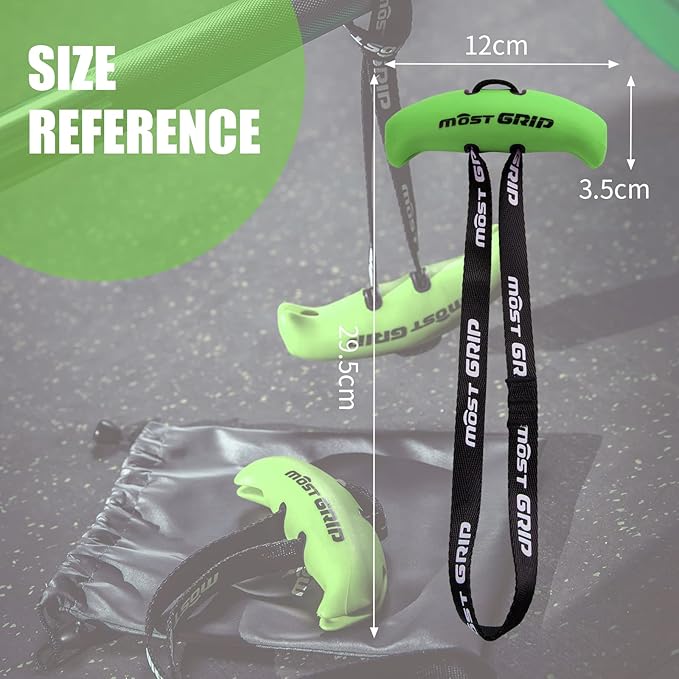 MOST Neutral Grip Pull Up Handles for Home Gym Workout, Ergonomic Pull Up Grips with Non-Slip for T-bar Row