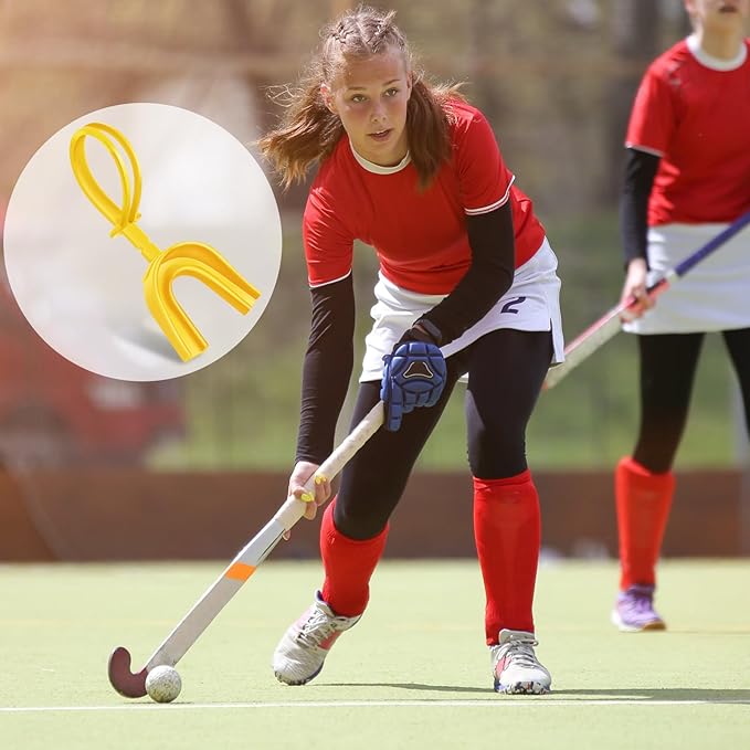 Dunzy 10 Pcs Strapped Mouth Guard Sports Mouthguard with Strap No Boiling Mouthguard Adult Youth Football Mouthpiece Mouth Protector for Boxing Basketball Lacrosse