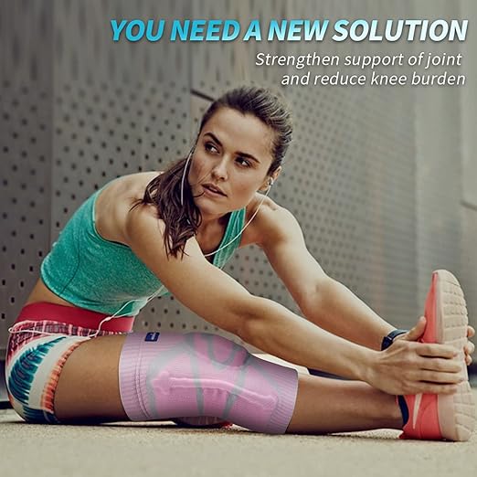 NEENCA Knee Brace for Knee Pain Relief, Medical Knee Support with Patella Pad & Side Stabilizers, Compression Knee Sleeve for Meniscus Tear, ACL, Arthritis, Joint Pain, Runner, Sport