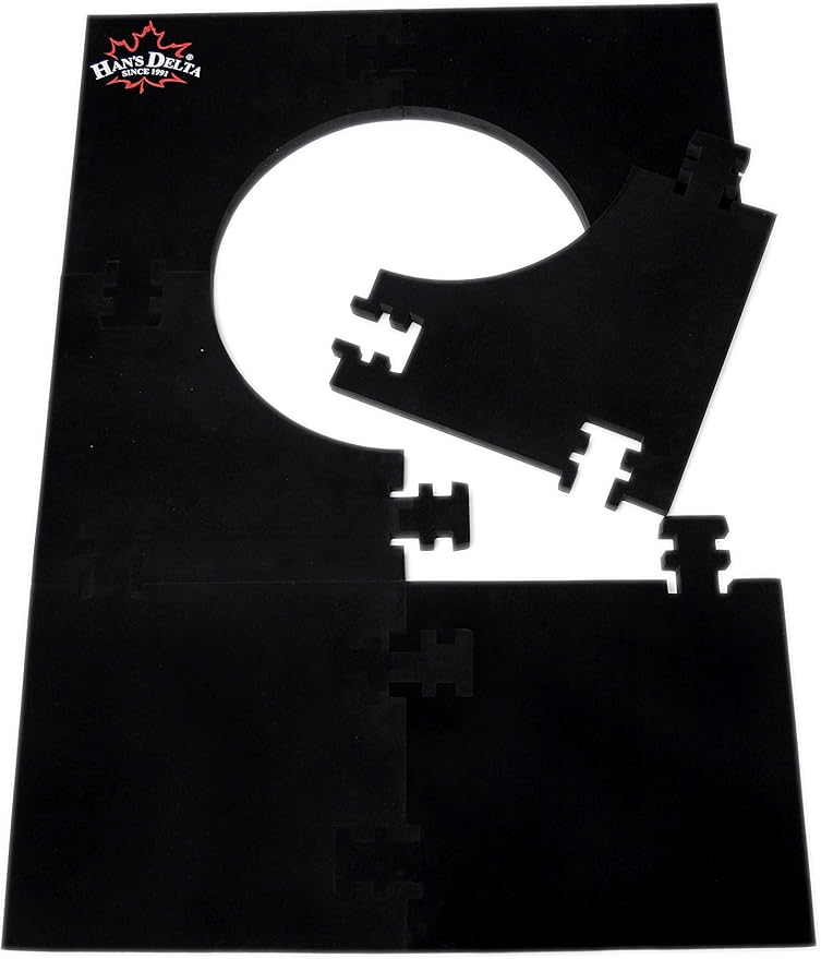 HAN'S DELTA Professional Dartboard Backboard Surround Wall Protector