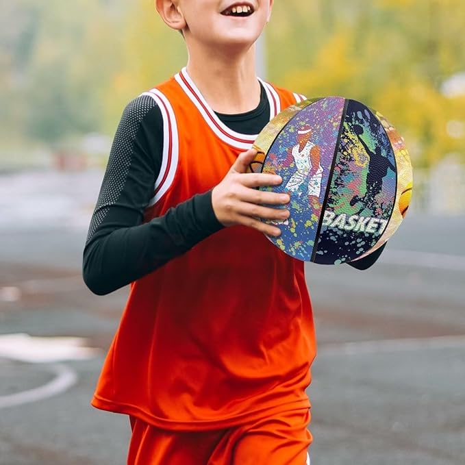 Personalized Basketball Leather Basketball Custom Basketball with Your Personalized Pictures Text Sports Equipment