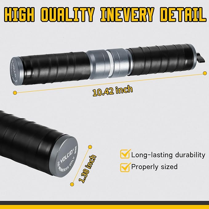 grip strength trainer, Adjustable Metal Design with Silicone Handle, Forearm strengthener Tool for Physical Therapy, Recovery（Black knob）