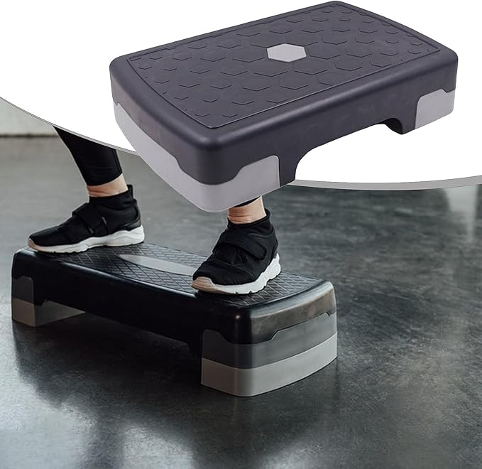 Aerobic Exercise Step, Fitness Equipment, Stable Aerobic Stepper, Workout Stepper for Cardio Strength Home Gym