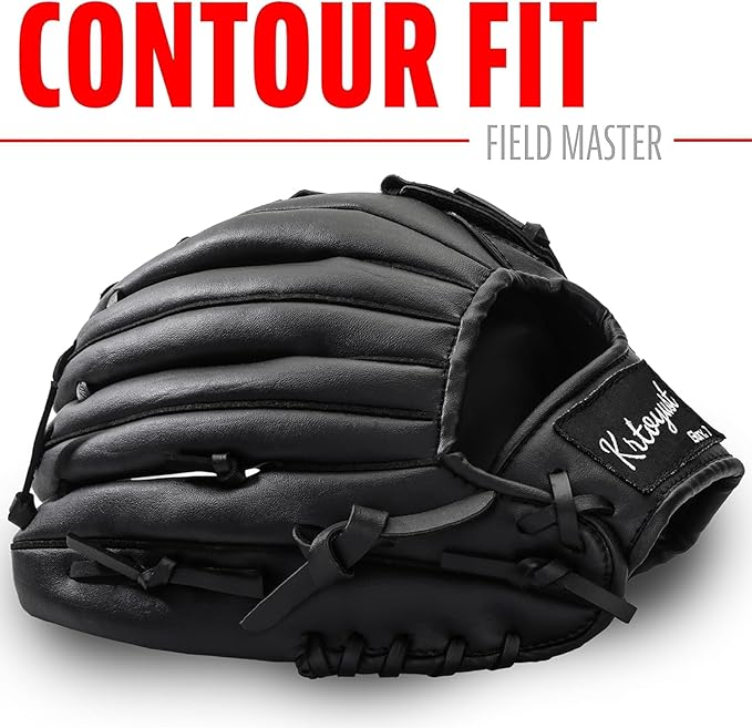 KRTOYUST® | Baseball Glove | Performance Composite Leather Baseball Mitts for Adult Youth | Baseball Softball Outfield Infield Mitts