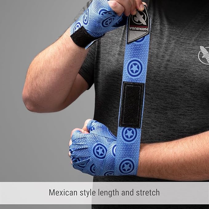 Hayabusa Marvel Hero Elite Mexican Style Boxing Hand Wraps for Men & Women