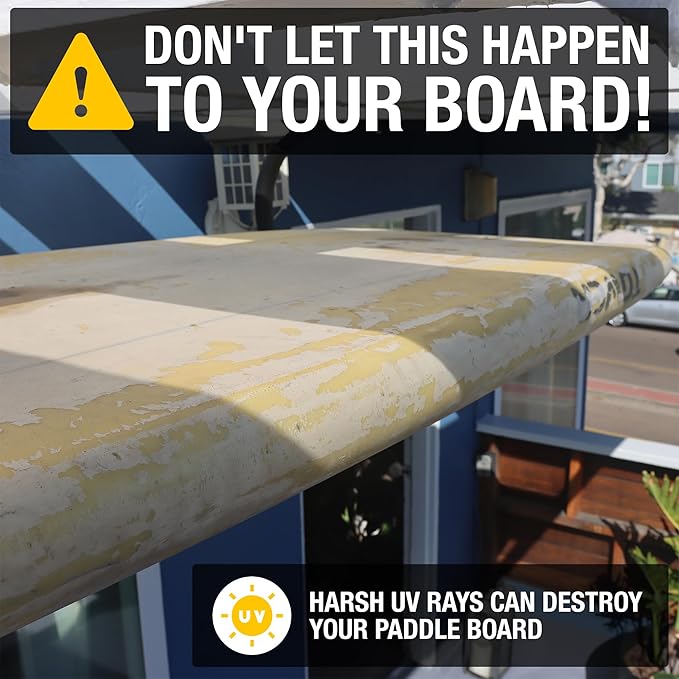 Ho Stevie! Canvas SUP Bag Cover - Prevent Sun Damage - Durable 100% Natural Cotton Canvas Protective Bag for Stand Up Paddle Boards