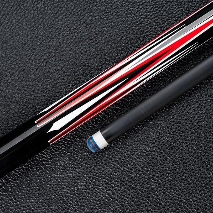 CRICAL Carbon Fiber Pool Cue Stick 58" Billiard Cue Sticks Professional Low Deflection Pool Sticks with 3/8 * 8 Pin Joint and 12.5mm Tip