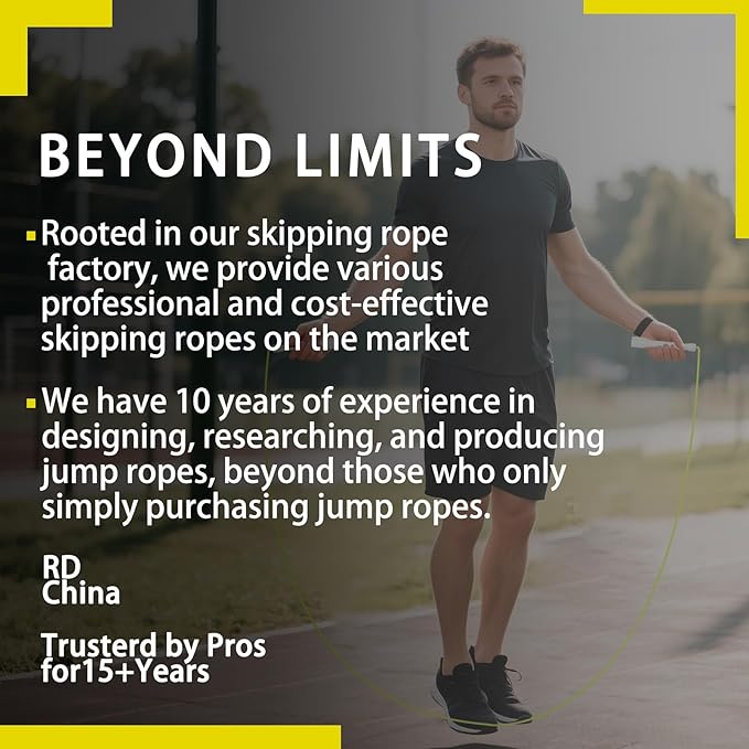 Workout Jump Rope,5mm PVC Jump Rope,Adjustable Length with Shatterproof Handles, Ideal for Beginners & Advanced Athletes, Fitness, Cardio & Boxing