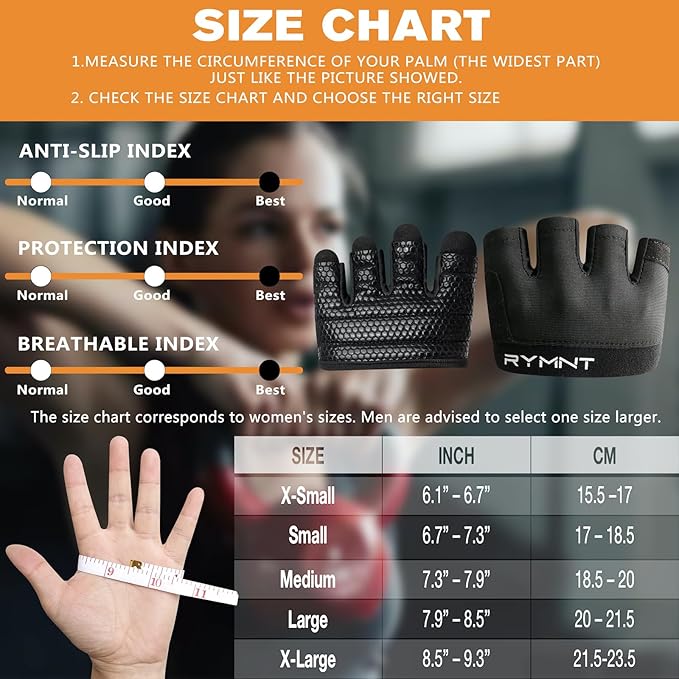 Minimal Workout Gloves,Short Micro Weight Lifting Gloves Grip Pads with Full Palm Protection & Extra Grip for Men Women Weightlifting,Gym,Cross Training,Powerlifting,WODs.