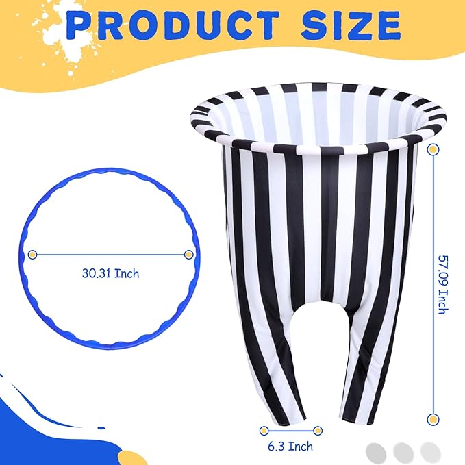 Granny Pants Yard Game, Oversized Granny Pants Outdoor Games,Giant Stretchy Pants, Fun Tossing Games Props for Outdoor Parties, Group Gatherings, Adults and Family