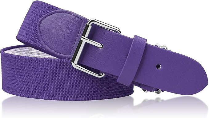 Stelle Baseball/Softball/Fastpitch Belt Girls Sports Elastic Adjustable Boys Uniform Belts Youth and Adult Sizes