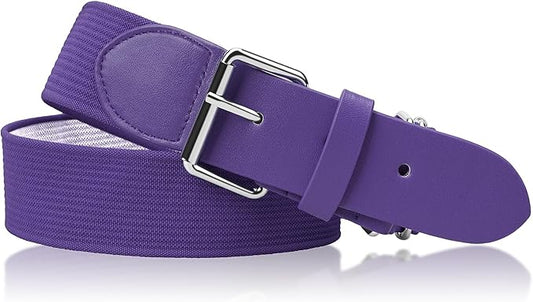 Stelle Baseball/Softball/Fastpitch Belt Girls Sports Elastic Adjustable Boys Uniform Belts Youth and Adult Sizes