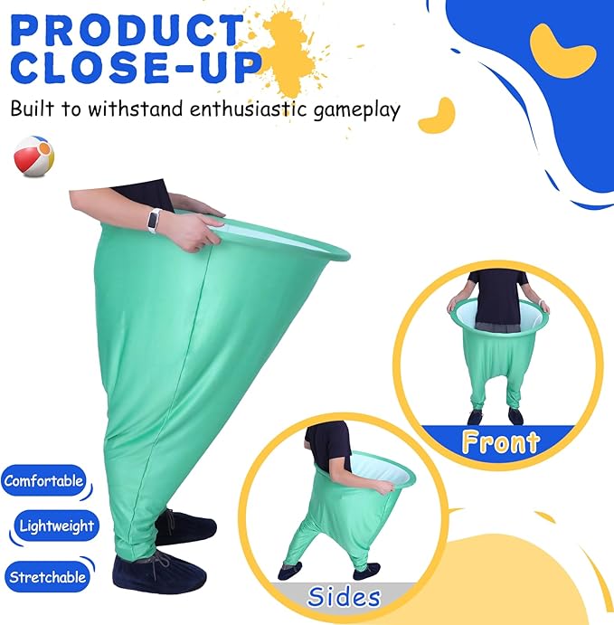 Granny Pants Yard Game, Oversized Granny Pants Outdoor Games,Giant Stretchy Pants, Fun Tossing Games Props for Outdoor Parties, Group Gatherings, Adults and Family