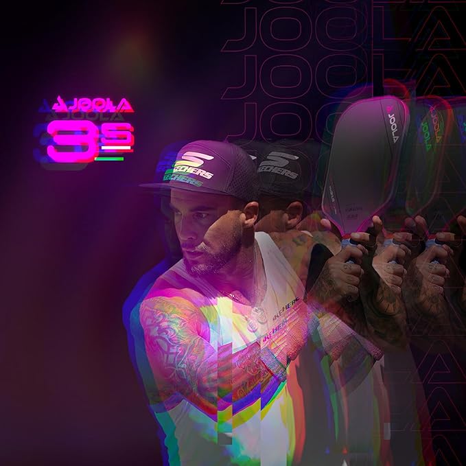 JOOLA 3S Pickleball Paddles – Raw Carbon Fiber Surface – Ben Johns Perseus, Hyperion, Scorpeus & Magnus Shapes – Elongated, Wide Body & Aero Curve Designs – 14mm/16mm Paddles – UPA-A Certified