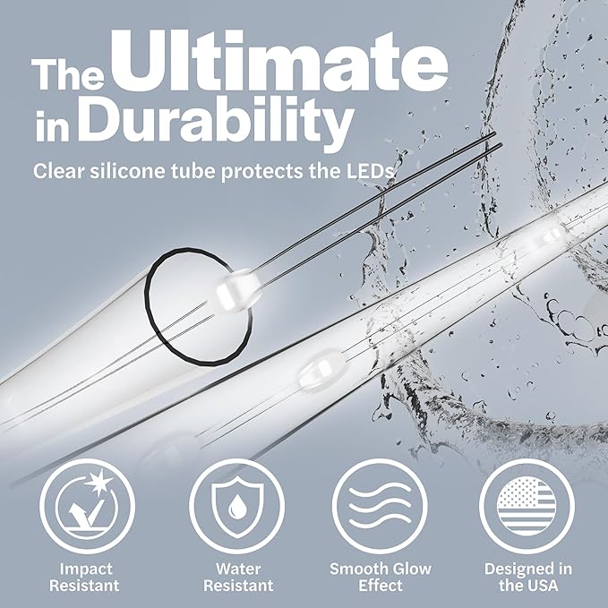 Brightz WheelBrightz LED Bike Wheel Lights - 2025 Edition with Superior Straps & LED-Weatherproof Shield! 14 Colors - Unmatched Durability, Visibility & 48+ Hours of Dazzling Illumination