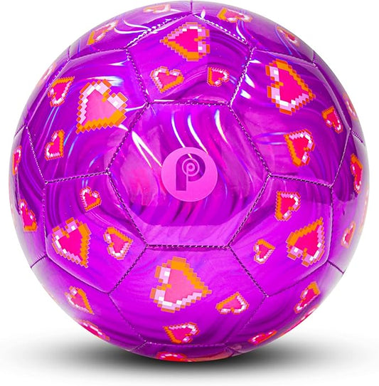 Soccer Ball Size 3, Size 4 - Kids Aged 3-5 6-8 8-12 Outdoors Sports Training Playing Ball Set with Pump Teens Girls Boys Back to School Gift
