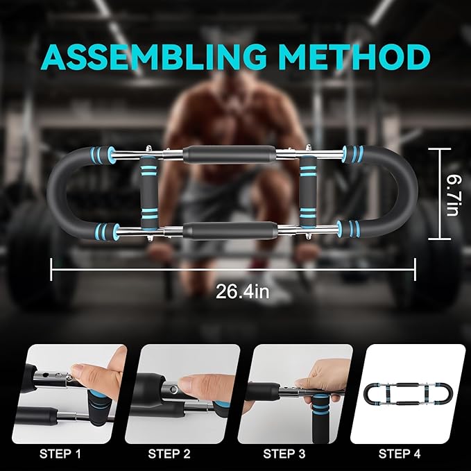 Twister Arm Trainer,Adjustable Chest Workout Equipment,Arm Trainer,Forearm Strengthener Tainer,Portable Power Arm Exercise Equipment for Home Fitness Equipment