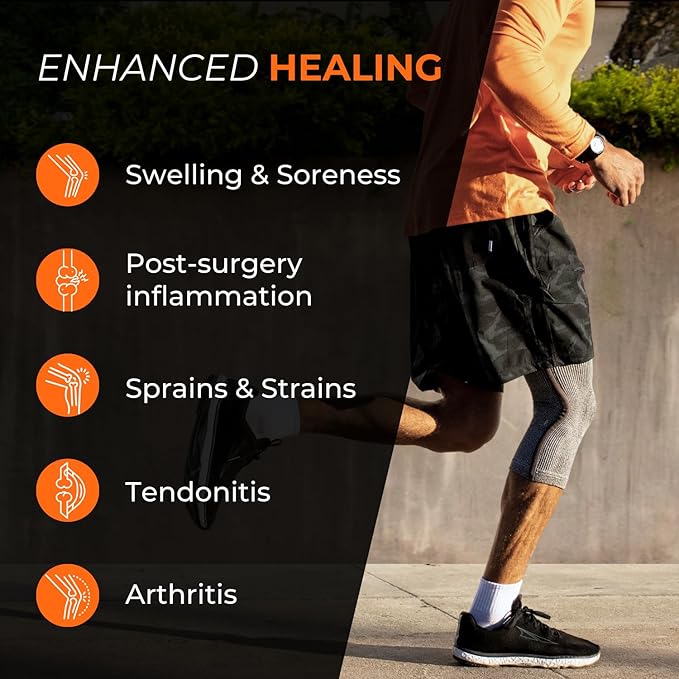 Incrediwear Knee Sleeve – Knee Braces for Knee Pain, Joint Pain Relief, Swelling, Inflammation Relief, and Circulation, Knee Support for Women and Men