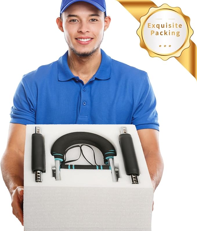 Weekly Chest Arm Training Plan Included – 2025 Upgraded 9 Resistance Levels (20-140LBS) Adjustable Twister Trainer with 4 Springs & Workout Poster, Arm Workout for Men