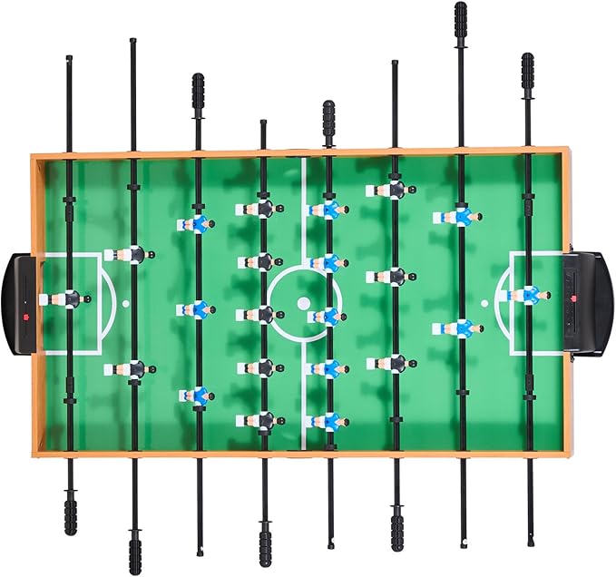 VEVOR Foosball Table 42/48/55 in Foosball Table Indoor Full Size Foosball Tables for Home, Family, and Game Room, Durable Soccer Set, Includes 2/4 Balls, Score Keeper, and 2 Cup Holders