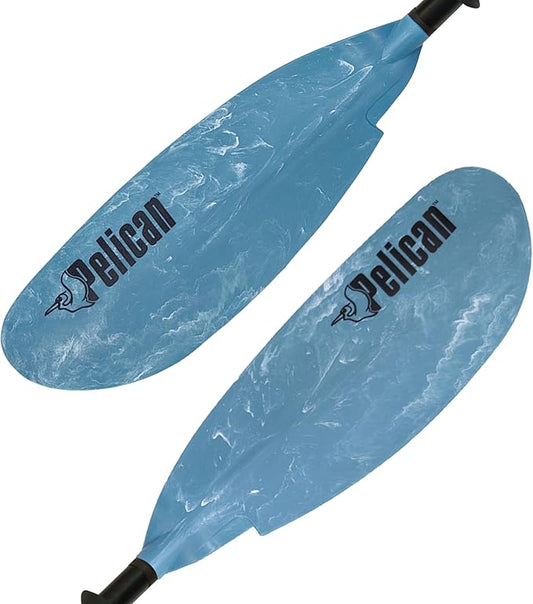 Pelican - Poseidon Paddle - Aluminum Shaft with Reinforced Fiberglass Blades - Lightweight, Adjustable Kayaks Paddles - Perfect for Kayaking Boating